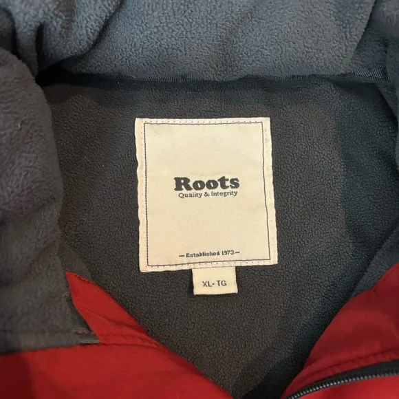 Roots red and grey Jacket size XL - Picture 3 of 9